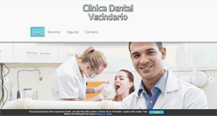 Desktop Screenshot of clinicadentalvecindario.com