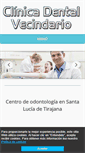 Mobile Screenshot of clinicadentalvecindario.com